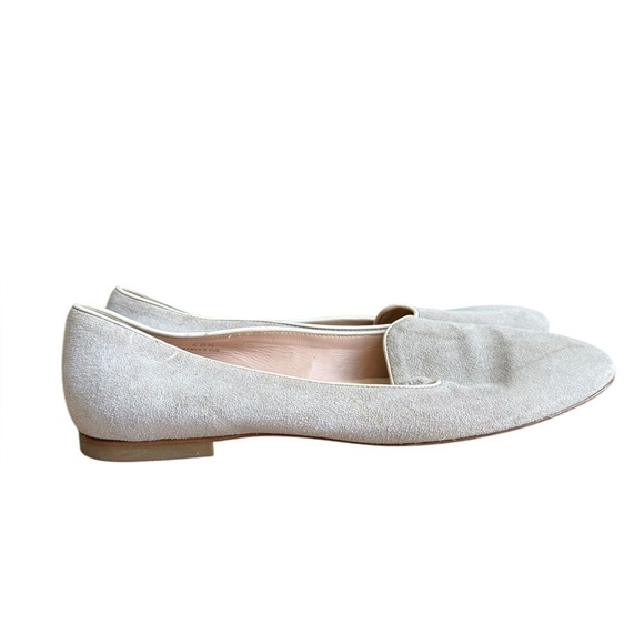 Tod’s Women’s Gray Suede Loafer Flat Size 10.5 - Picture 2 of 9